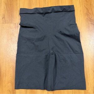 SPANX Black Seamless Shapewear Shorts High Waist Tummy Control XL/TG